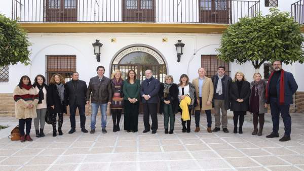 Visita institucional a Castilleja Visita institucional a Castilleja