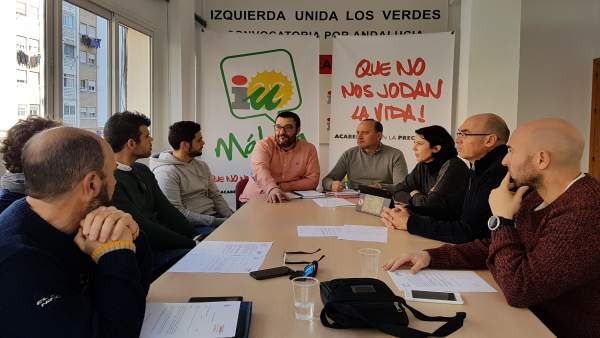 Reunión de IU con Estibadores Reunión de IU con Estibadores