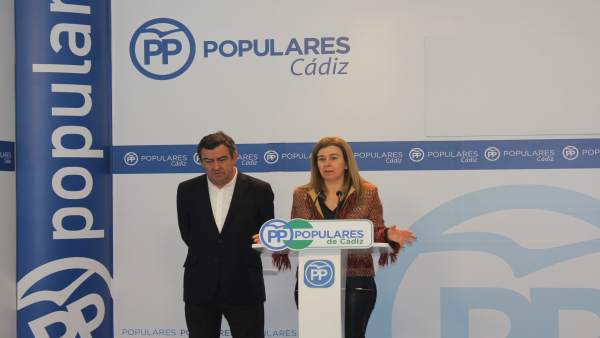 Los populares Teresa Ruiz-Sillero y José Loaiza Los populares Teresa Ruiz-Sillero y José Loaiza