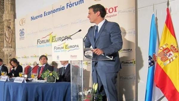 Albert Rivera en Santiago Albert Rivera en Santiago