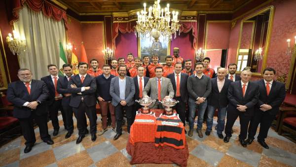 Recepción al Covirán tras lograr la LEB Plata de baloncesto Recepción al Covirán tras lograr la LEB Plata de baloncesto