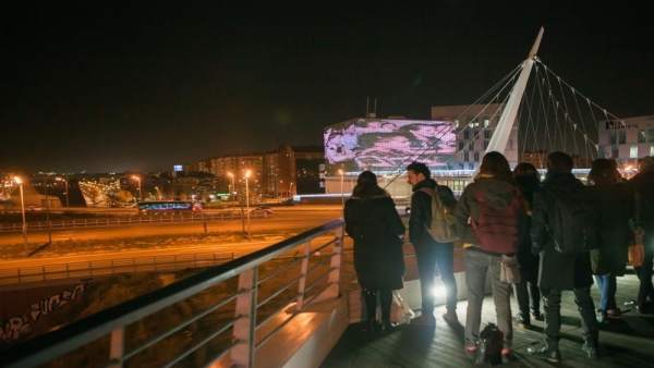 Alumnos de la segunda edición de la academia ven sus obras Alumnos de la segunda edición de la academia ven sus obras
