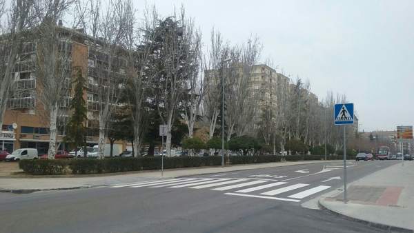 Nuevo paso de cebra. Nuevo paso de cebra.