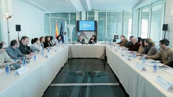 Reunión Consellería do Mar con cofradías Reunión Consellería do Mar con cofradías