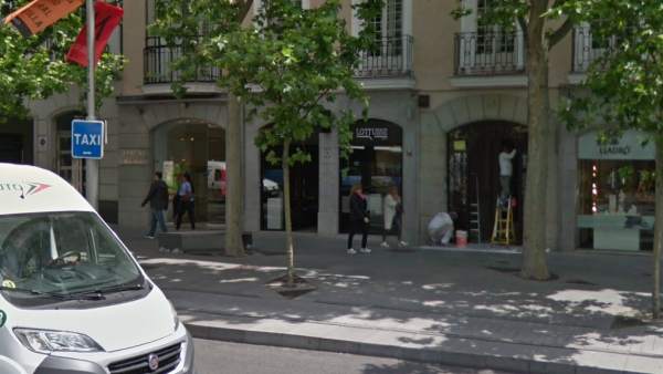 Robo en una tienda de la calle Serrano Robo en una tienda de la calle Serrano