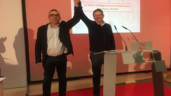 El 'president', en el congreso socialista en Gandia El 'president', en el congreso socialista en Gandia