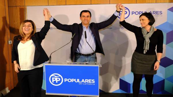 Buruaga e Igual con Martínez-Maillo Buruaga e Igual con Martínez-Maillo
