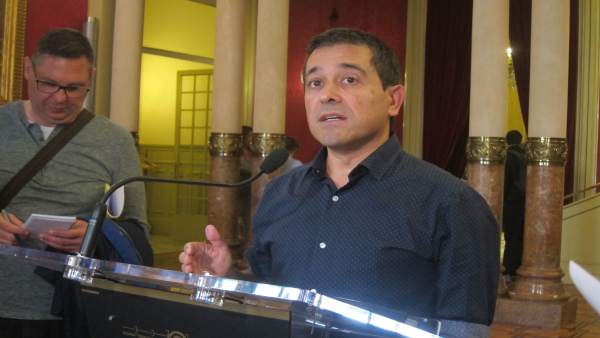 Nel Martí, portavoz de MÉS per Menorca en el Parlament Nel Martí, portavoz de MÉS per Menorca en el Parlament