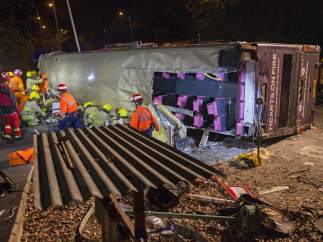Accidente en Hong Kong