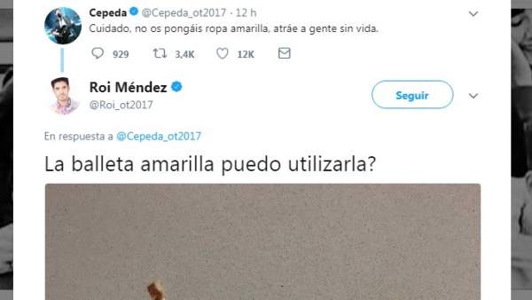 Mensajes de apoyo de Cepeda y Roi Mensajes de apoyo de Cepeda y Roi