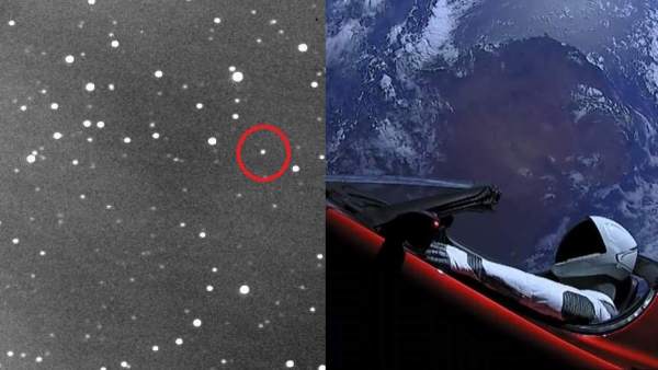 Image result for coches lanzado al espacio