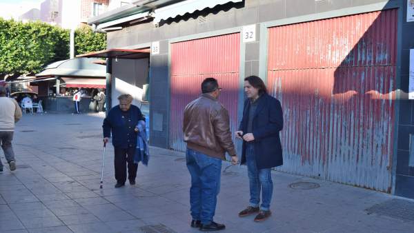 Cs reclama una mejora en el mercado de la Plaza Pavía de Almería Cs reclama una mejora en el mercado de la Plaza Pavía de Almería