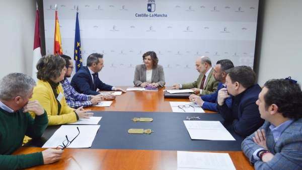 Reunión con la consejera Reunión con la consejera