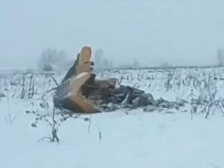 Accidente de avión ruso