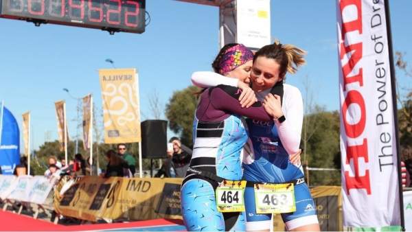 Corredoras en el triatlón Corredoras en el triatlón