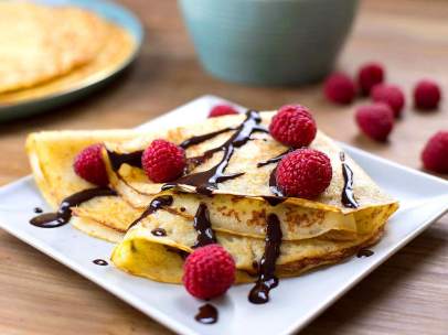 Crepes de chocolate