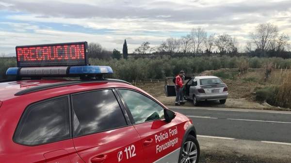 Intervención de Policía Foral. Intervención de Policía Foral.