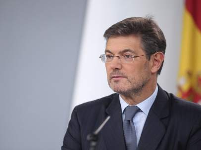 Rueda de prensa de Rafael Catalá tras el Consejo de Ministros