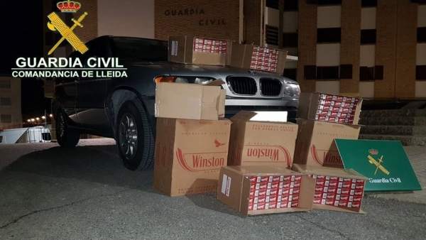 Tabaco de contrabando intervenido en La Seu d'Urgell Tabaco de contrabando intervenido en La Seu d'Urgell