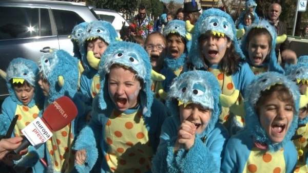 Desfile infantil del Carnaval Romano Desfile infantil del Carnaval Romano