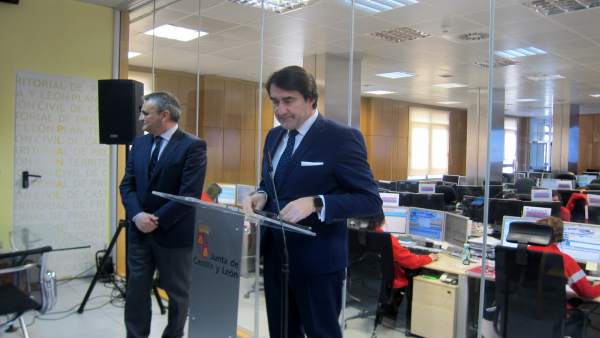 Suárez-Quiñones, en el balance del 112. Suárez-Quiñones, en el balance del 112.