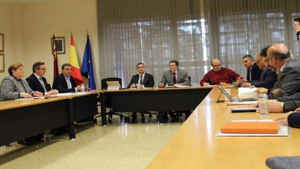 Imagen de la reunión del Pacto Regional del Agua Imagen de la reunión del Pacto Regional del Agua