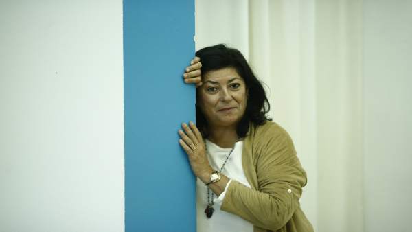 La escritora Almudena Grandes La escritora Almudena Grandes
