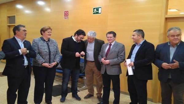 Cano junto a Jódar tras reunión Pacto Regional del Agua Cano junto a Jódar tras reunión Pacto Regional del Agua