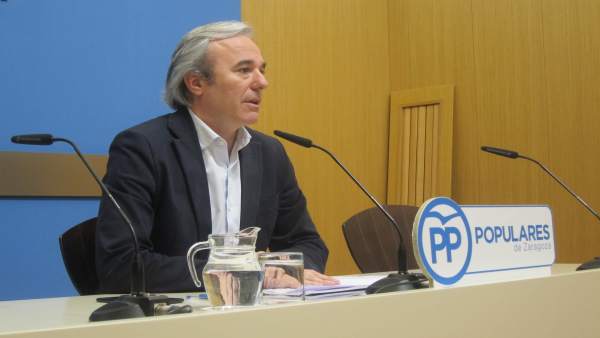 Jorge Azcón, concejal del PP Jorge Azcón, concejal del PP