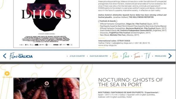 Catálogo 'Films from Galicia' Catálogo 'Films from Galicia'