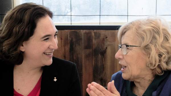 Colau y Carmena. Colau y Carmena.