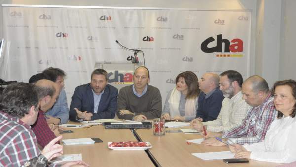 El Consello Nazional de CHA se ha reunido con el Grupo Municipal. El Consello Nazional de CHA se ha reunido con el Grupo Municipal.