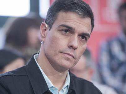 El secretario general del PSOE, Pedro Sánchez, el sábado en un acto en Castellón.