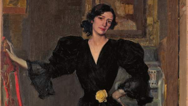 Clotilde con traje negro, 1906 Clotilde con traje negro, 1906