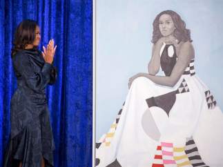 Retrato de Michelle Obama