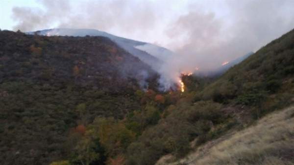 Incendio Posadas (La Rioja) octubre 2017 Incendio Posadas (La Rioja) octubre 2017