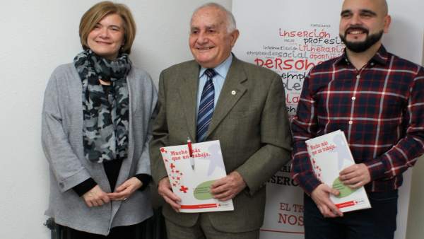 Reinares, Corres y Alonso, en la presentación Reinares, Corres y Alonso, en la presentación