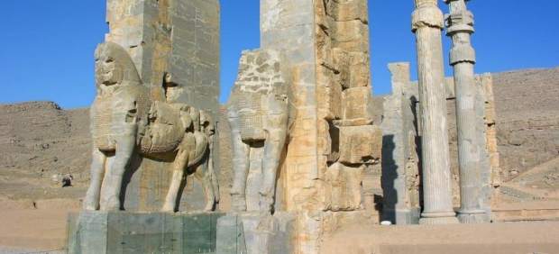 Puerta de las naciones, en Persepolis.