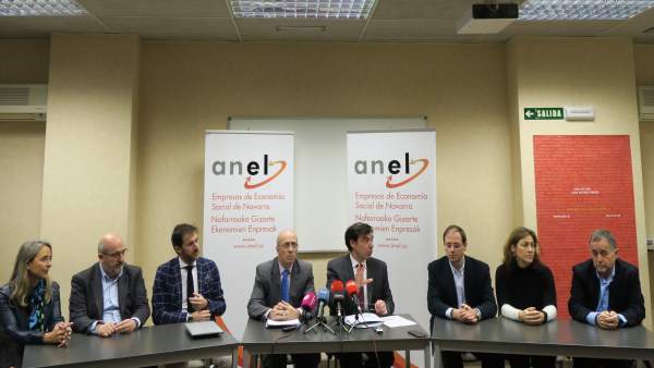 Ignacio Ugalde, en rueda de prensa de ANEL. Ignacio Ugalde, en rueda de prensa de ANEL.
