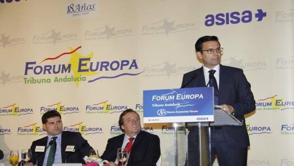 Foto Alcalde En Foro Nueva Economía Esta Mañana En Sevilla. Saludos Foto Alcalde En Foro Nueva Economía Esta Mañana En Sevilla. Saludos