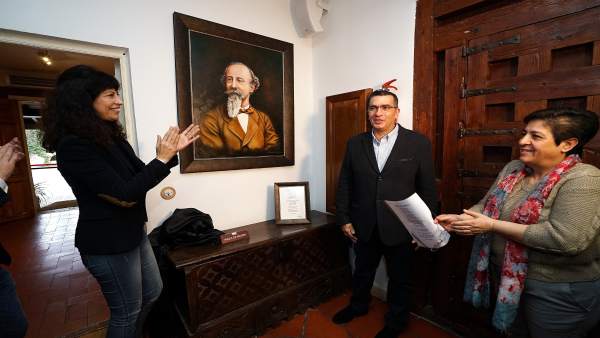 Nueva donación pictórica a la Casa de Zorrilla. Nueva donación pictórica a la Casa de Zorrilla.