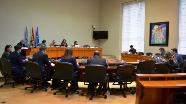 Reunión de la comisión primera en el Parlamento de Galicia Reunión de la comisión primera en el Parlamento de Galicia