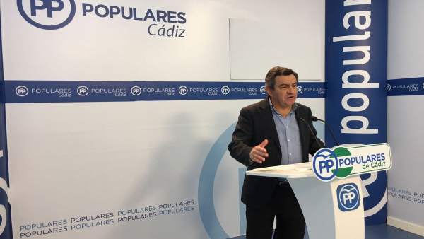 José Loaiza, portavoz del PP en Diputación de Cádiz José Loaiza, portavoz del PP en Diputación de Cádiz