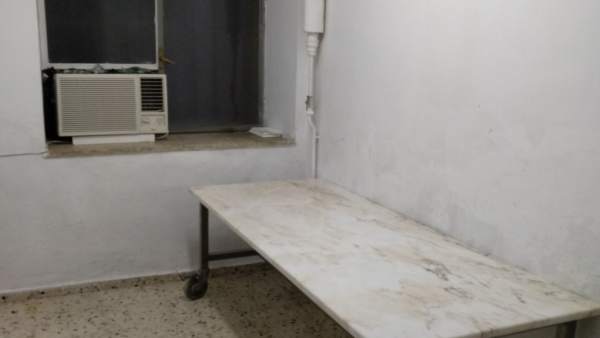 Sala del Doctor Sagaz destinada a mortuorio Sala del Doctor Sagaz destinada a mortuorio