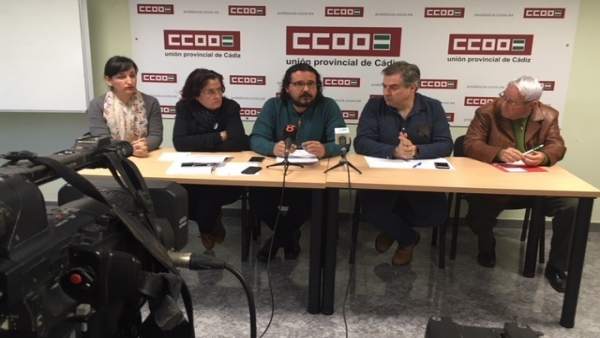 El coordinador provincial de IU, Fernando Macías El coordinador provincial de IU, Fernando Macías