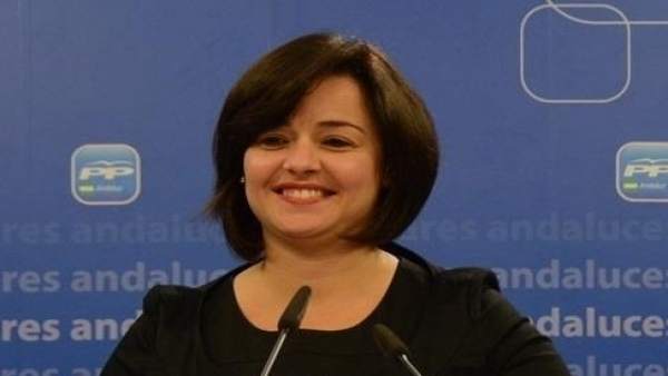 La presidenta del PP de Sevilla, Virginia Pérez. La presidenta del PP de Sevilla, Virginia Pérez.