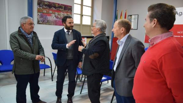 Dani Pérez en un acto Dani Pérez en un acto