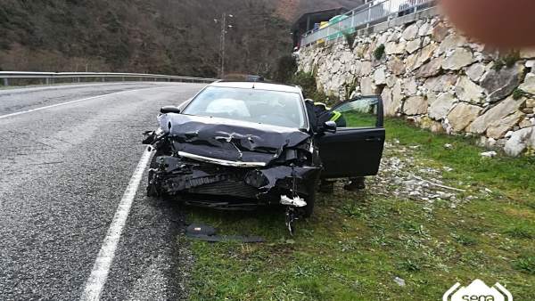 Imagen del accidente. Imagen del accidente.