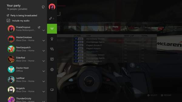 Chat de Xbox en el móvil Chat de Xbox en el móvil