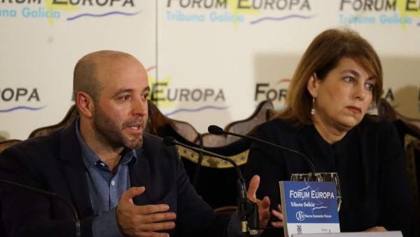 Luís Villares y Alba Nogueira Luís Villares y Alba Nogueira